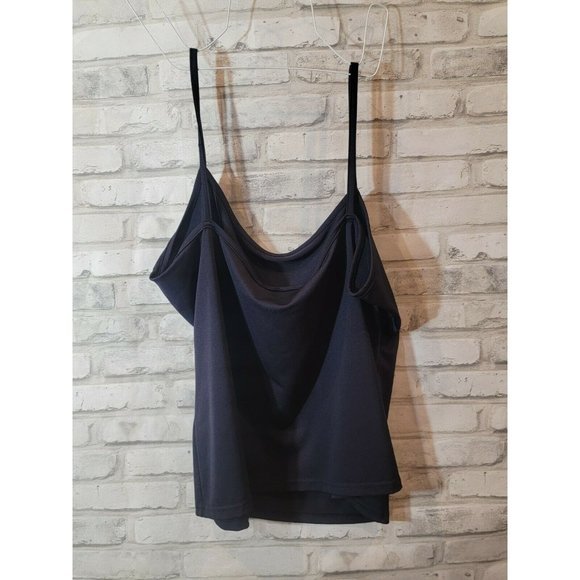 ASHLEY STEWART plus navy blue stretch soft tank top size 18/20 womens - Picture 6 of 6
